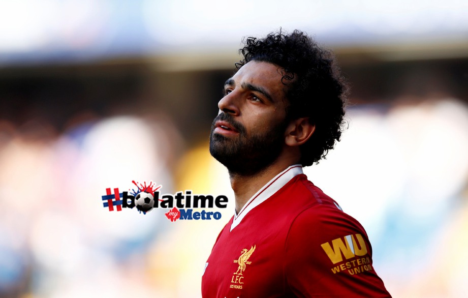 PENYERANG Liverpool, Mohamed Salah. FOTO Reuters