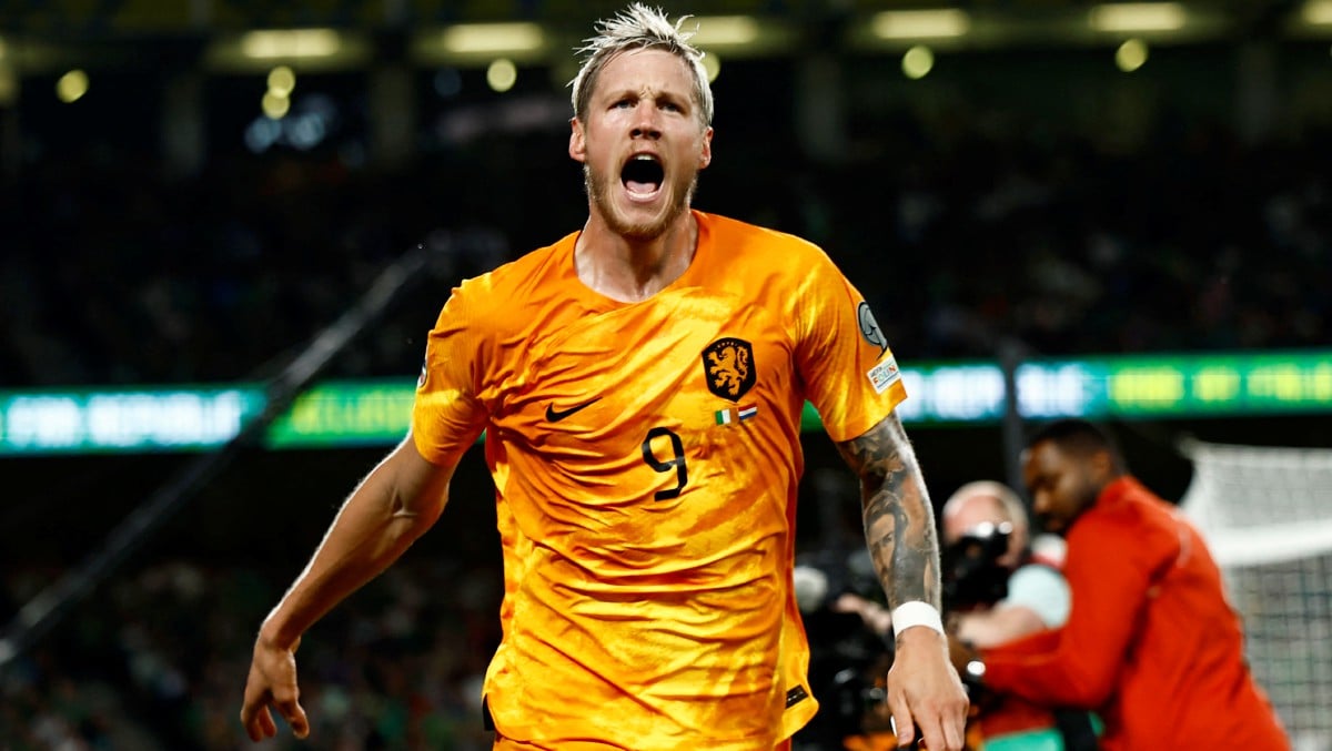 WEGHORST muncul wira selepas menjaringkan gol kemenangan Belanda. FOTO Reuters