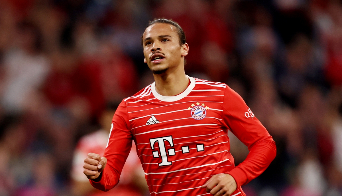 SANE menjaringkan 10 gol untuk Bayern dalam semua kejohanan musim ini, termasuk lima gol dalam lima perlawanan terakhir. FOTO Reuters 