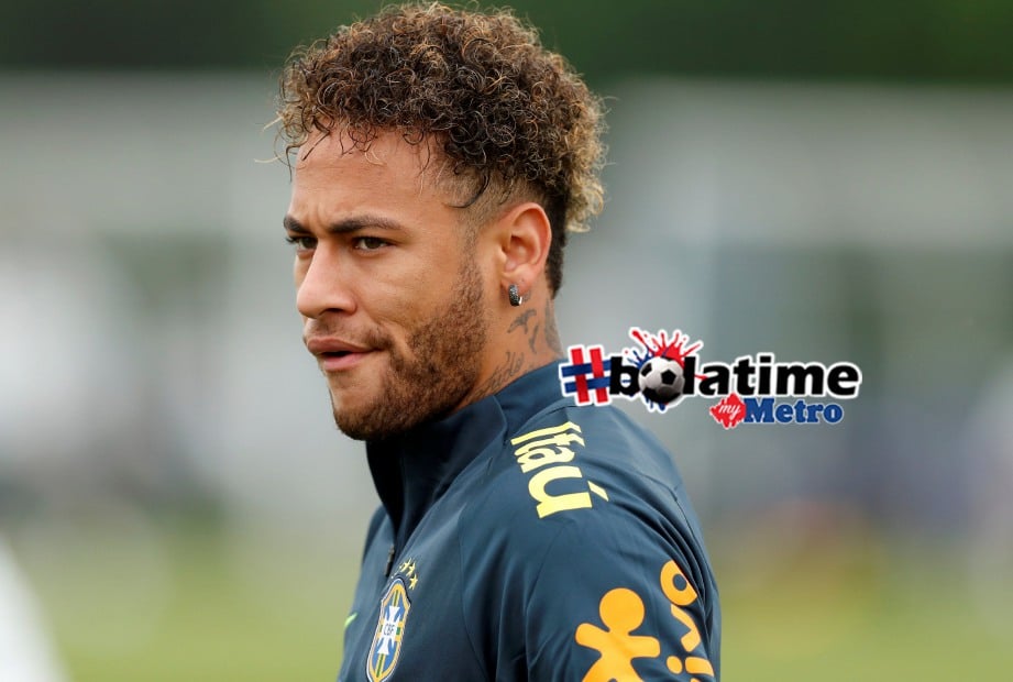 BINTANG sensasi Brazil dan PSG, Neymar. FOTO Reuters