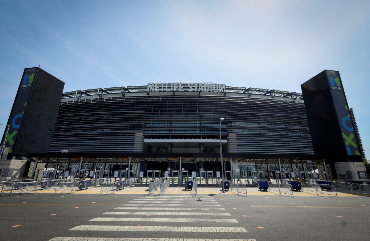 STADIUM MetLife di New York/New Jersey dipilih tuan rumah final Piala Dunia 2026. -FOTO Reuters 