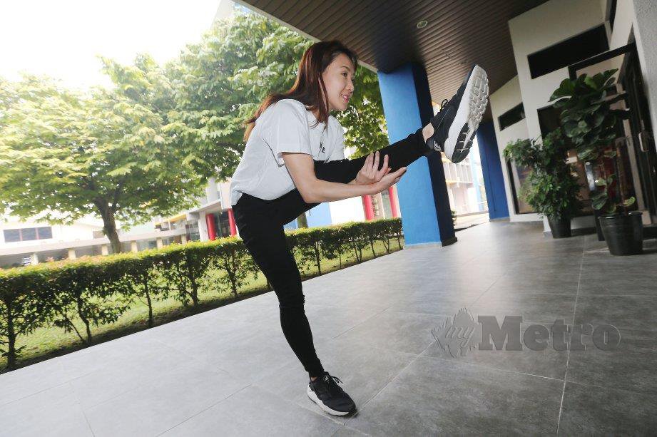 MUN Yee ceburi sukan terjun sejak berusia 10 tahun. FOTO Owee Ah Chun