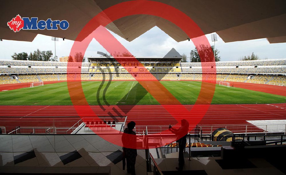 STADIUM Perak akan menjadi zon larangan merokok. FOTO/FAIL 