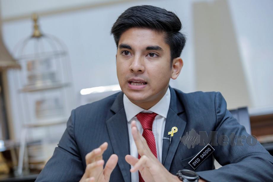 SYED Saddiq minta ruang diberikan kepada SPRM untuk melakukan siasatan. FOTO Aizuddin Saad