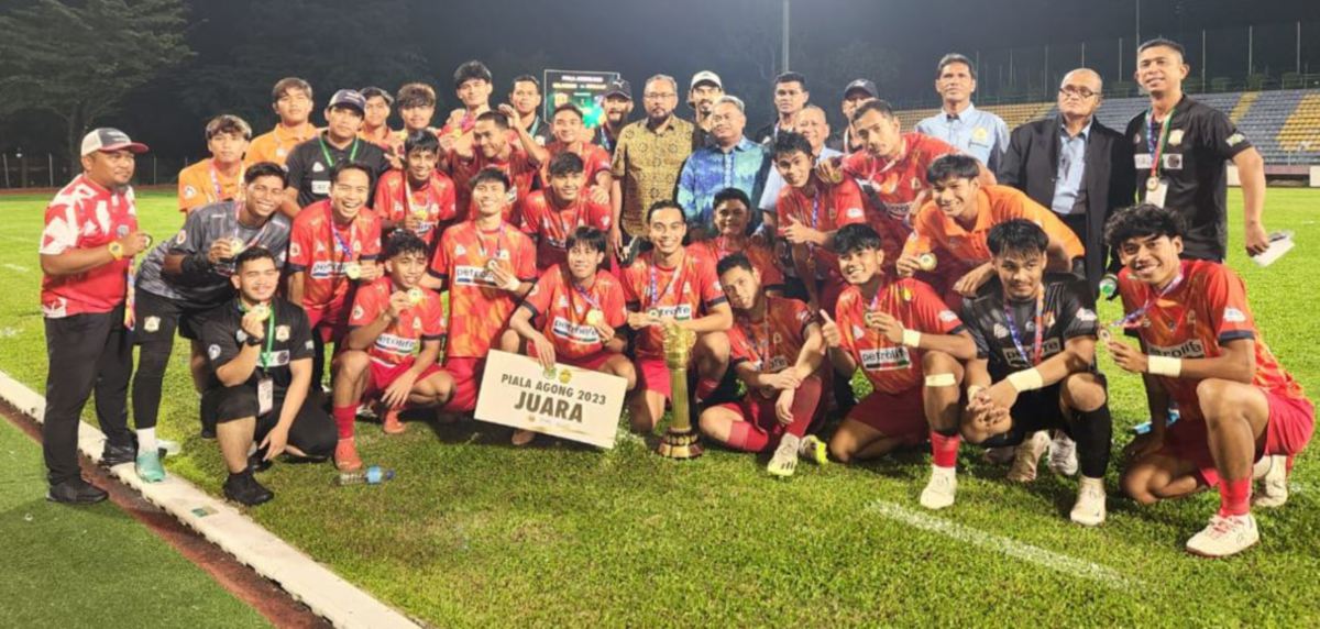 SELANGOR menjuarai Piala Agong 2023. FOTO Ihsan Persatuan Bolasepak Melayu Malaysia
