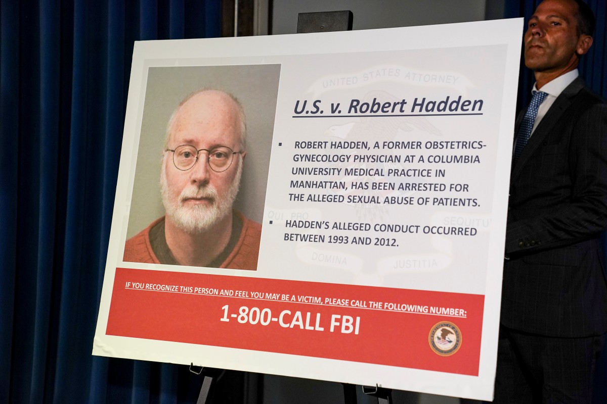 ROBERT Hadden yang didakwa melakukan penderaan seksual ke atas ramai pesakit. FOTO AP