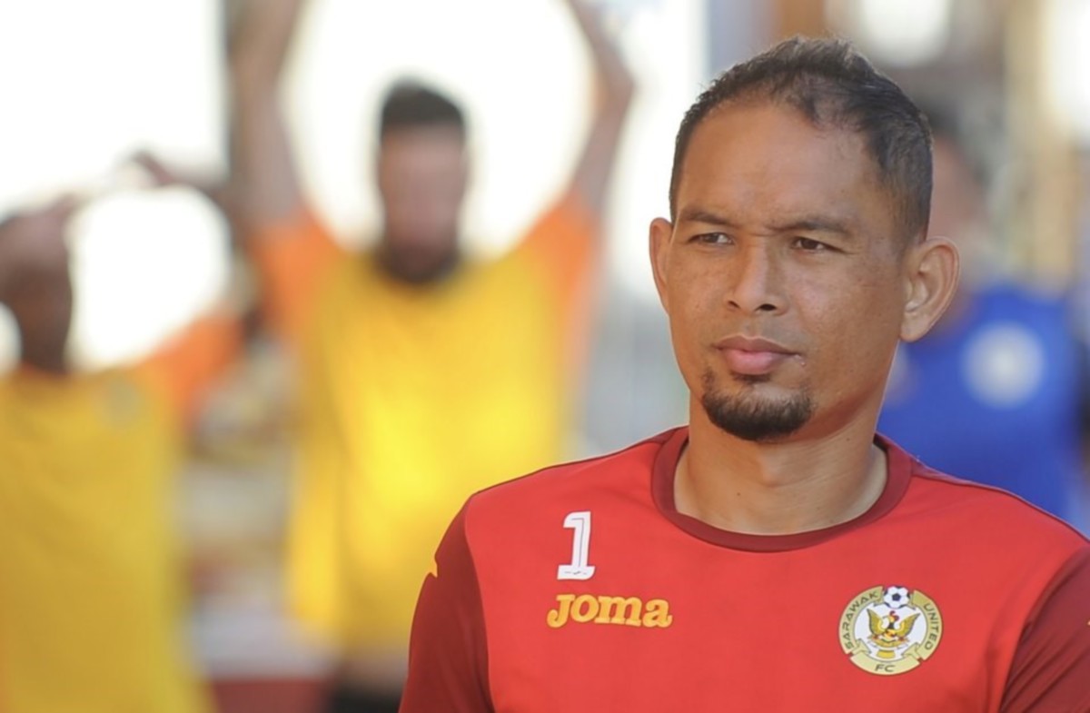 SHARBINEE sama sekali tidak menyangka mampu tampil dengan prestasi sebegini. FOTO Ihsan Sarawak United FC