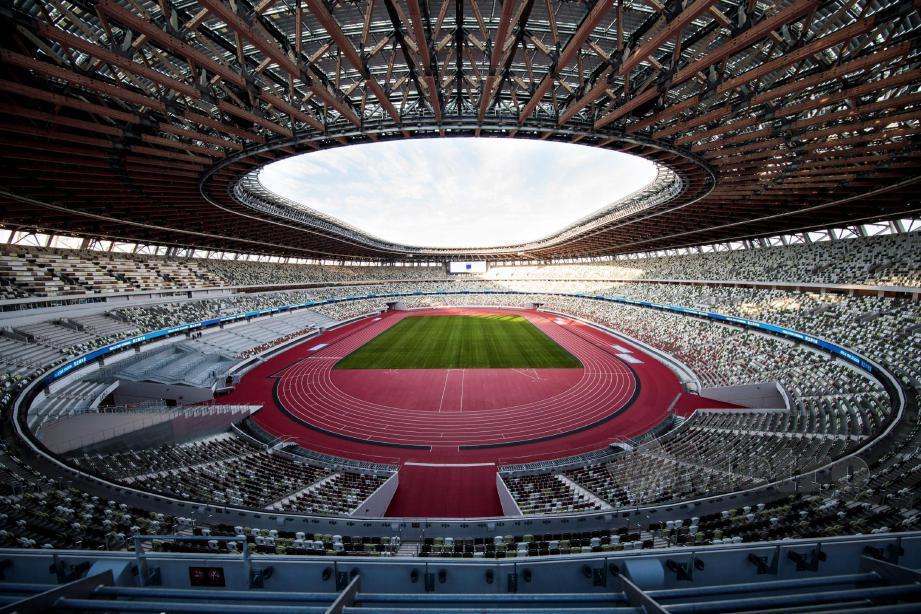 TREK Stadium Olimpik Tokyo sedia untuk digunakan bulan ini. FOTO Agensi