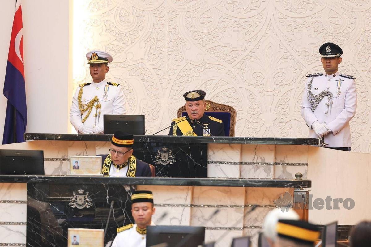 Sultan Johor, Sultan Ibrahim Iskandar bertitah semua ADUN diarahkan menggunakan istilah ‘Pengimbang’ untuk merujuk kepada pembangkang.