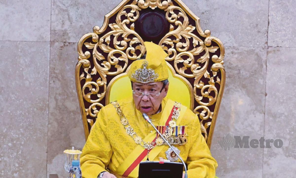 SULTAN Selangor, Sultan Sharafuddin Idris Shah Alhaj. FOTO arkib NSTP