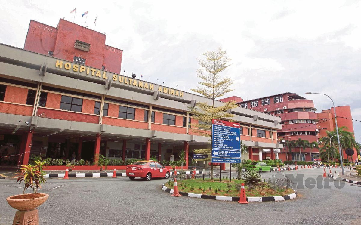 Hospital Sultanah Aminah Johor Bahru, gambar fail. FOTO NSTP 