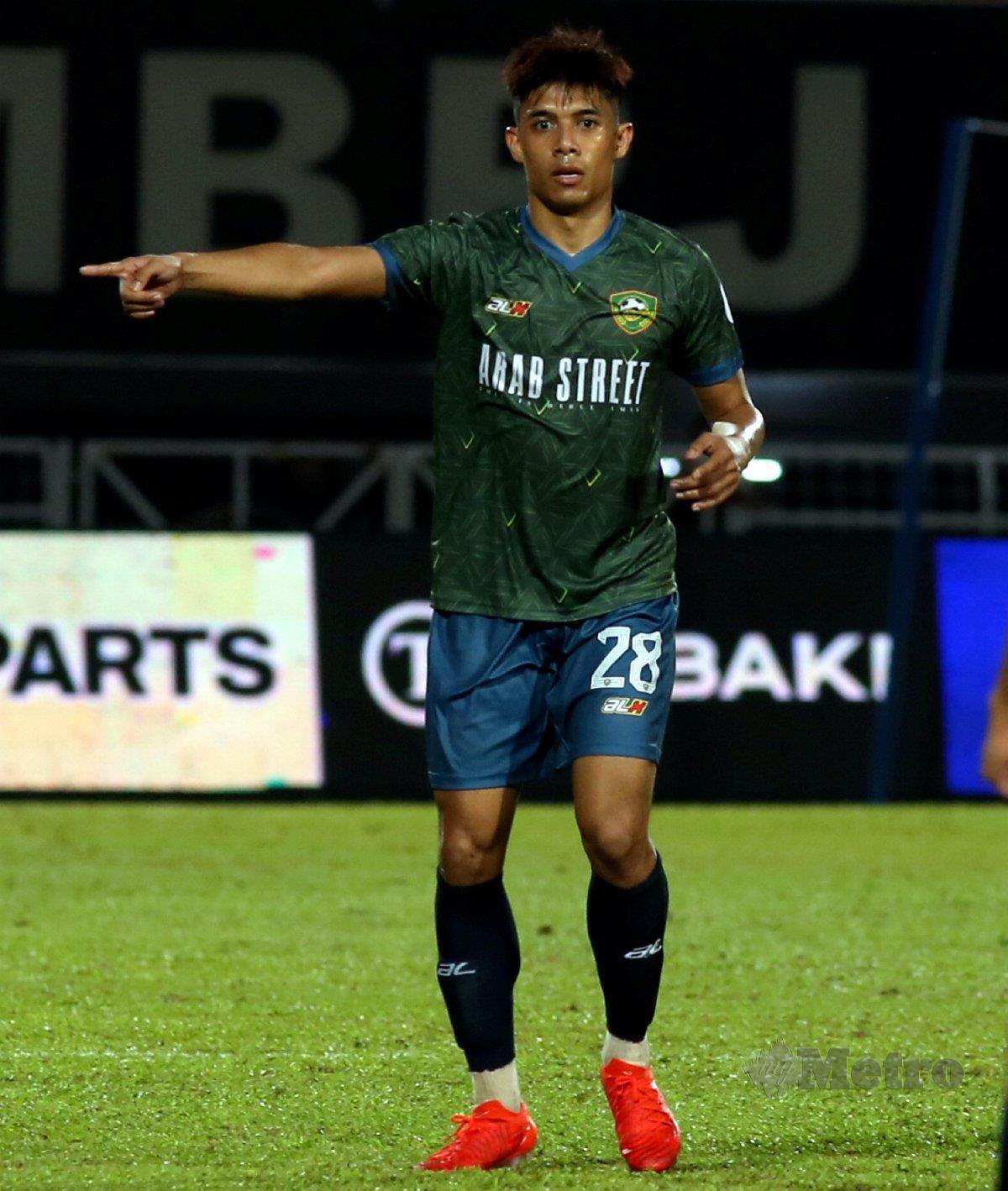 PENYERANG Kedah Darul Aman FC, Syafiq Ahmad. -FOTO NSTP 
