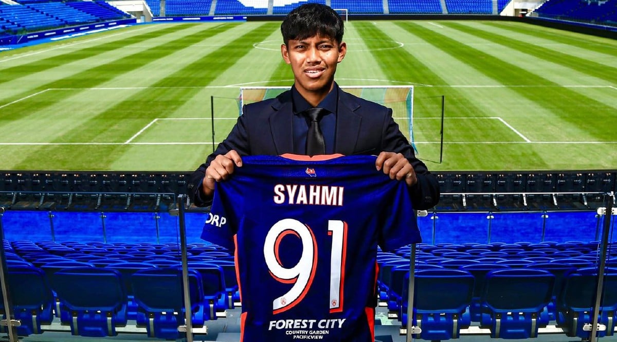 SYAHMI yang kini berusia 23 tahun menegaskan hanya terdapat satu destinasi untuk mengembangkan karier bola sepaknya dan ia adalah kelab JDT. FOTO Ihsan Johor Southern Tigers