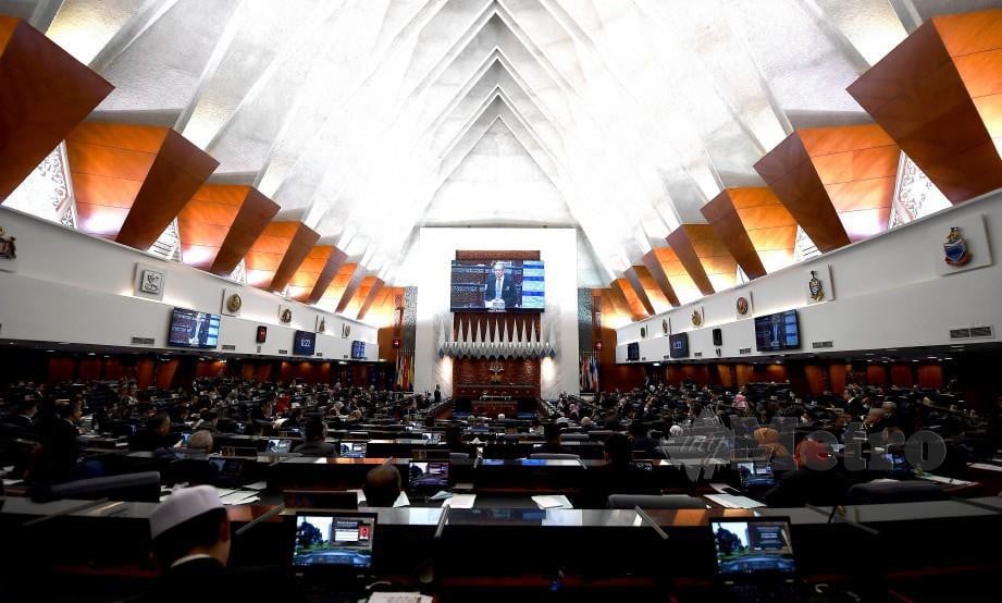 PERSIDANGAN Dewan Rakyat (gambar arkib). FOTO Bernama 