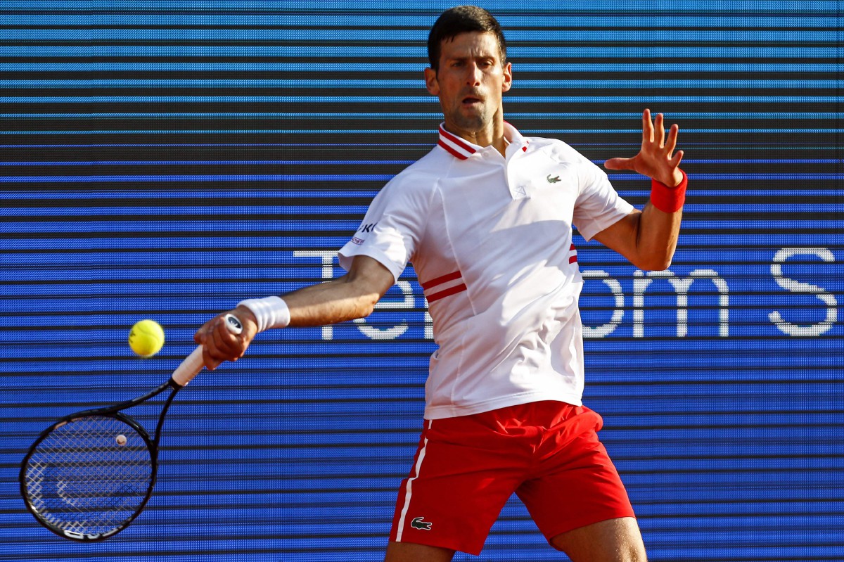 Bintang Serbia, Novak Djokovic akan berdepan rakan senegara di saingan suku akhir kejohanan tenis Terbuka Belgrade. FOTO AFP