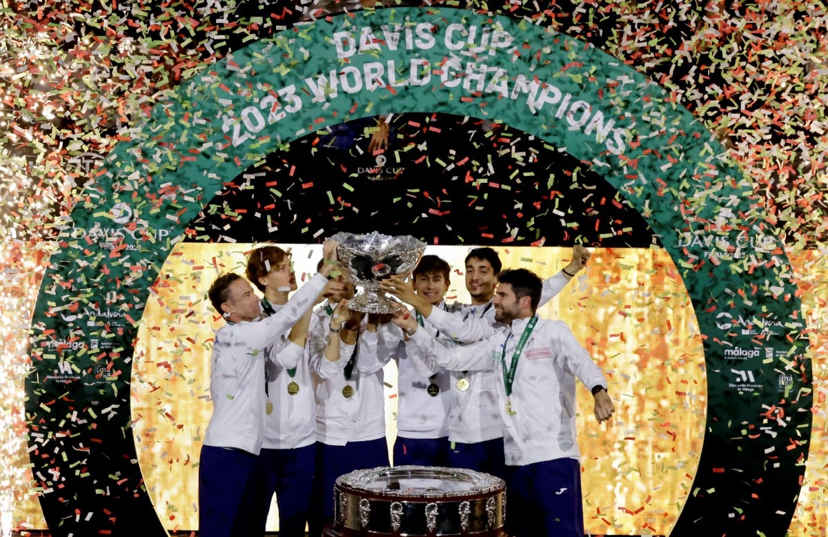ITALI juara Piala Davis 2023. -FOTO Reuters 
