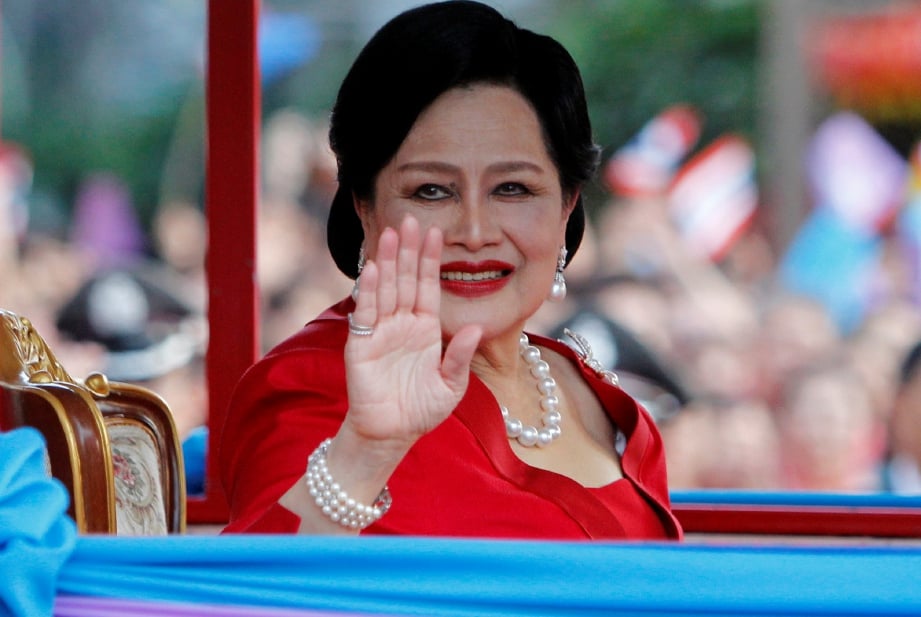 IBU Ratu Sirikit, isteri kepada mendiang Raja Bhumibol Adulyadej. FOTO Reuters