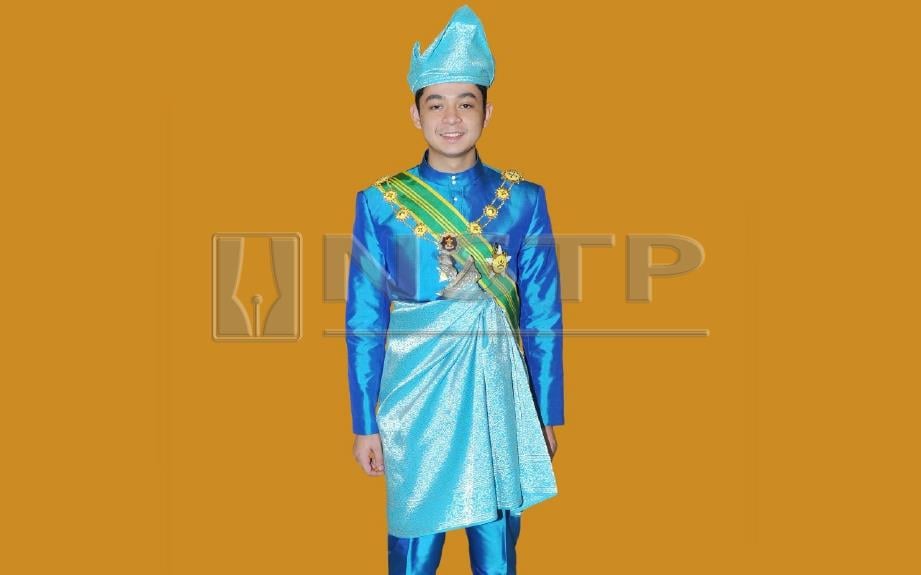 Tengku Hassanal yang bakal dimasyhur sebagai Tengku Mahkota Pahang. FOTO Ihsan Istana Abdul Aziz
