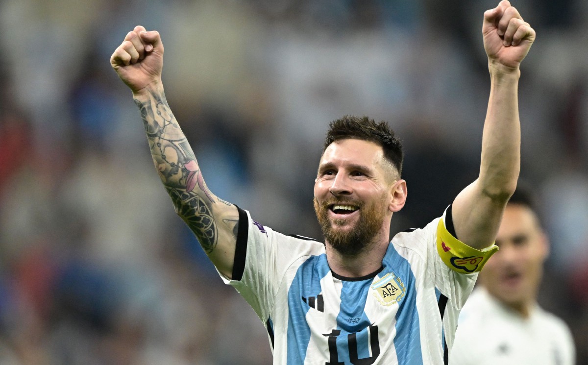 PELUANG terakhir Messi untuk julang trofi Piala Dunia. FOTO AFP