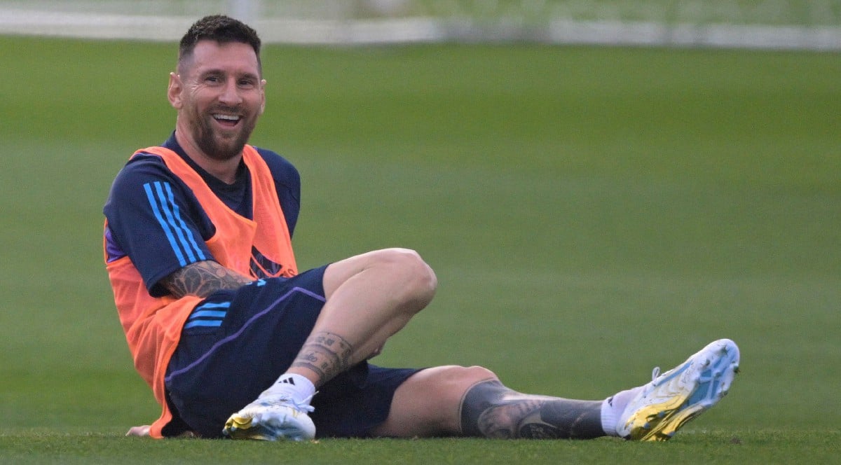 TAHAP kecergasan Messi masih cetus tanda tanya. FOTO AFP