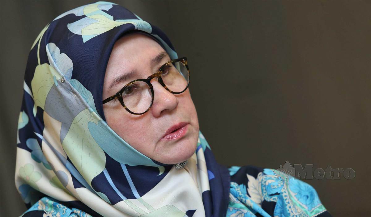 RAJA Permaisuri Agong Tunku Hajah Azizah Aminah Maimunah Iskandariah. FOTO Arkib NSTP