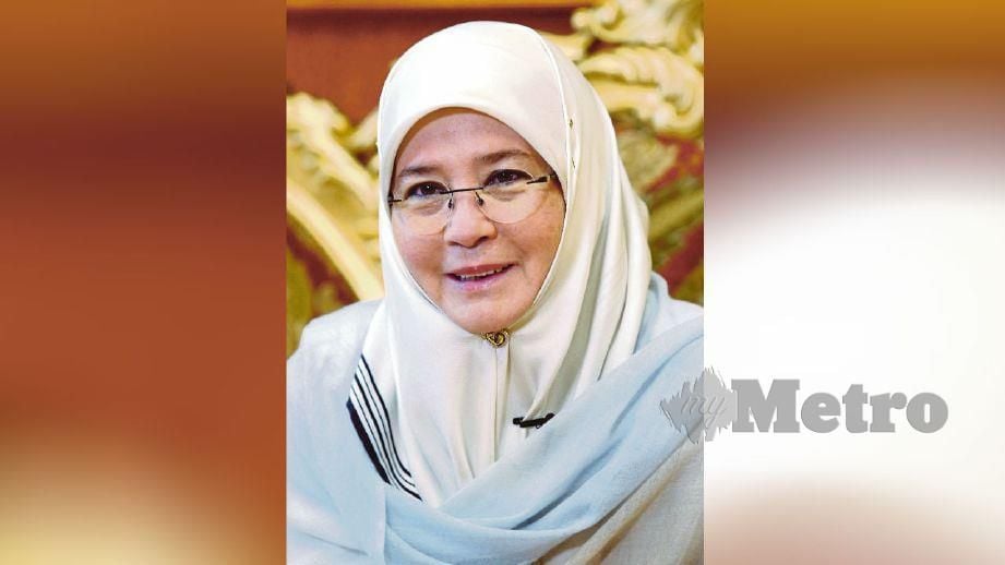 RAJA Permaisuri Agong Tunku Azizah Aminah Maimunah Iskandariah. FOTO arkib NSTP 
