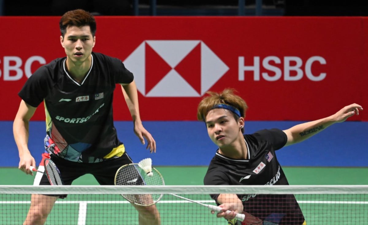 YEW Sin (kiri) dan Ee Yi mara ke pusingan kedua Masters Thailand. FOTO AFP 