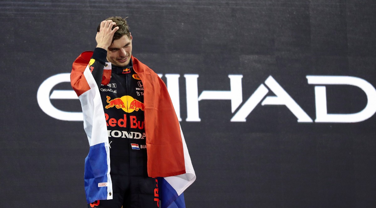 Pelumba Red Bull Racing, Max Verstappen memenangi kejuaraan dunia F1 musim ini. FOTO EPA