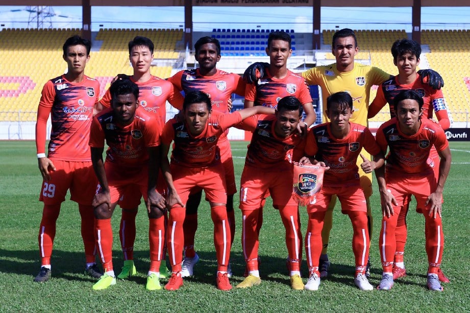 UKM FC bersedia untuk berdepan Kelantan bulan depan. FOTO Ihsan UKM FC