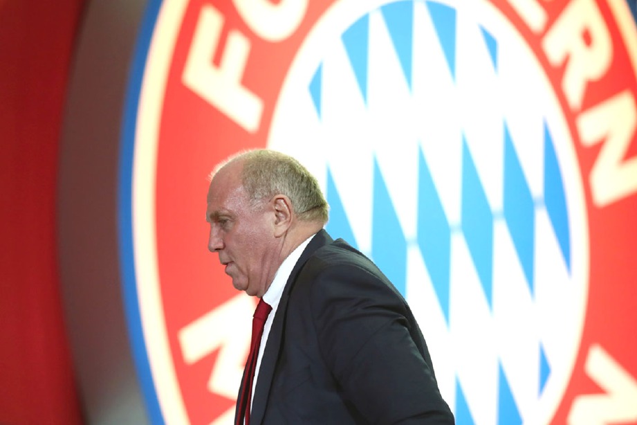 HOENESS akhiri pentadbiran di Bayern Munich selama 40 tahun Sabtu ini. FOTO Zimbio