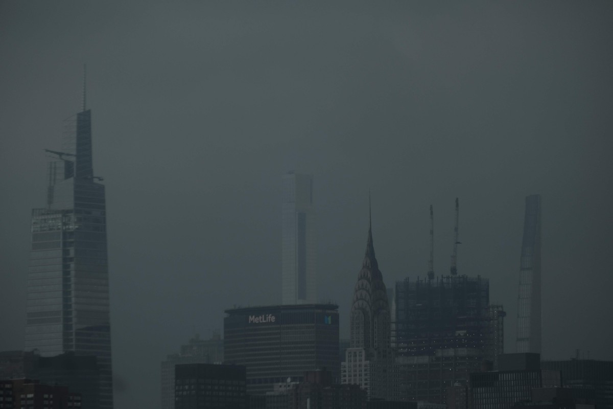 KEADAAN udara di New York City. FOTO AFP