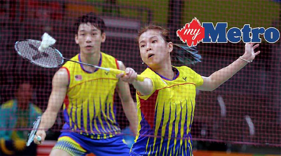 PENG Soon (kiri) mengesahkan akan bergandingan degan Liu Ying dalam saingan Malaysia Masters.
