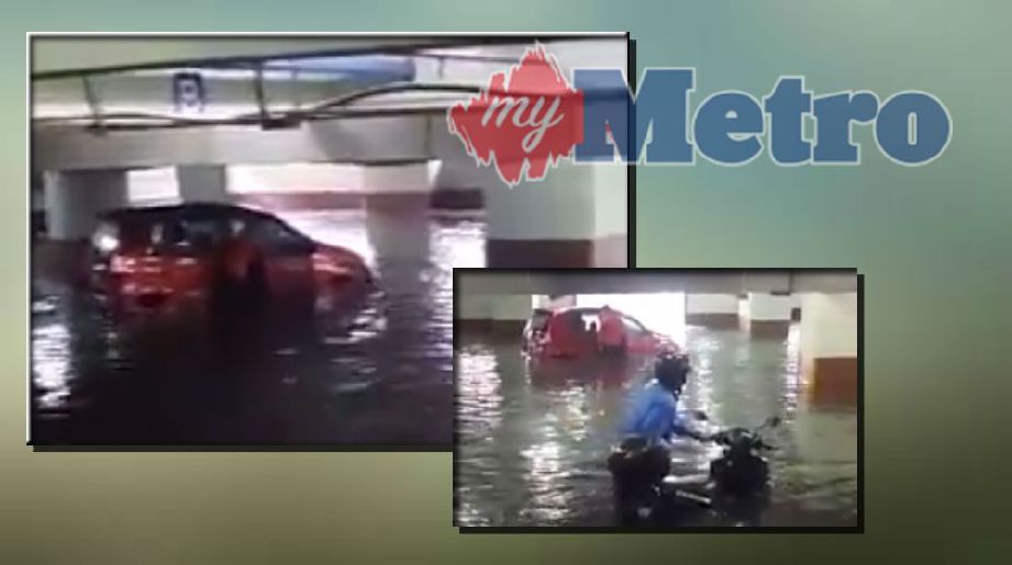 Video dan gambar tersebar itu adalah kejadian banjir kilat Mei lalu.