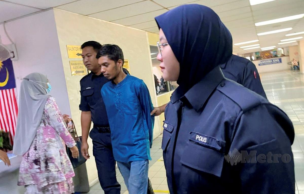 Jubair Musi didakwa kerana mencabul kehormatan wanita warga emas di Mahkamah Majistret Ampang. FOTO SURAYA