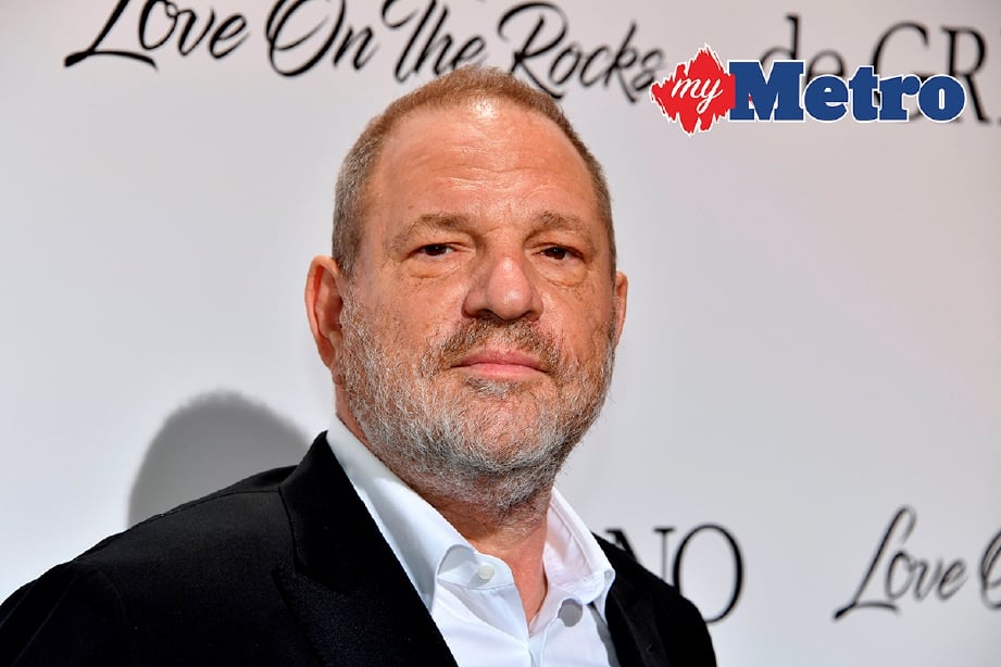 LEBIH 70 wanita dakwa Weinstein melakukan salah laku seksual sejak berdekad lalu termasuk merogol. -Foto AFP