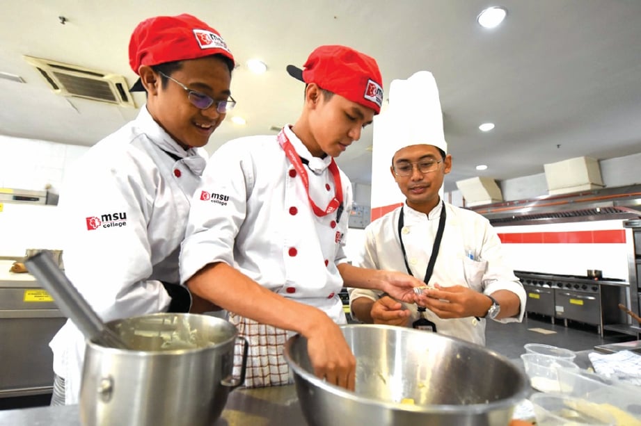 SENI Kulinari MSU College melengkapkan pelajar kemahiran dalam seni masakan serta pengetahuan dan keupayaan mengurus pengeluaran makanan secara profesional.