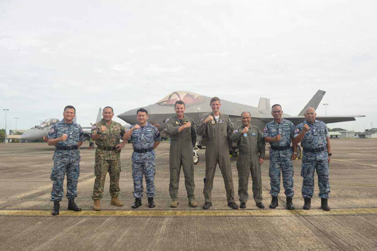 ANTARA anggota tentera yang terlibat dalam Eksesais ELANGAROO 22 dan Eksesais PARADISE Siri 9/22 di Butterworth, Pulau Pinang. 