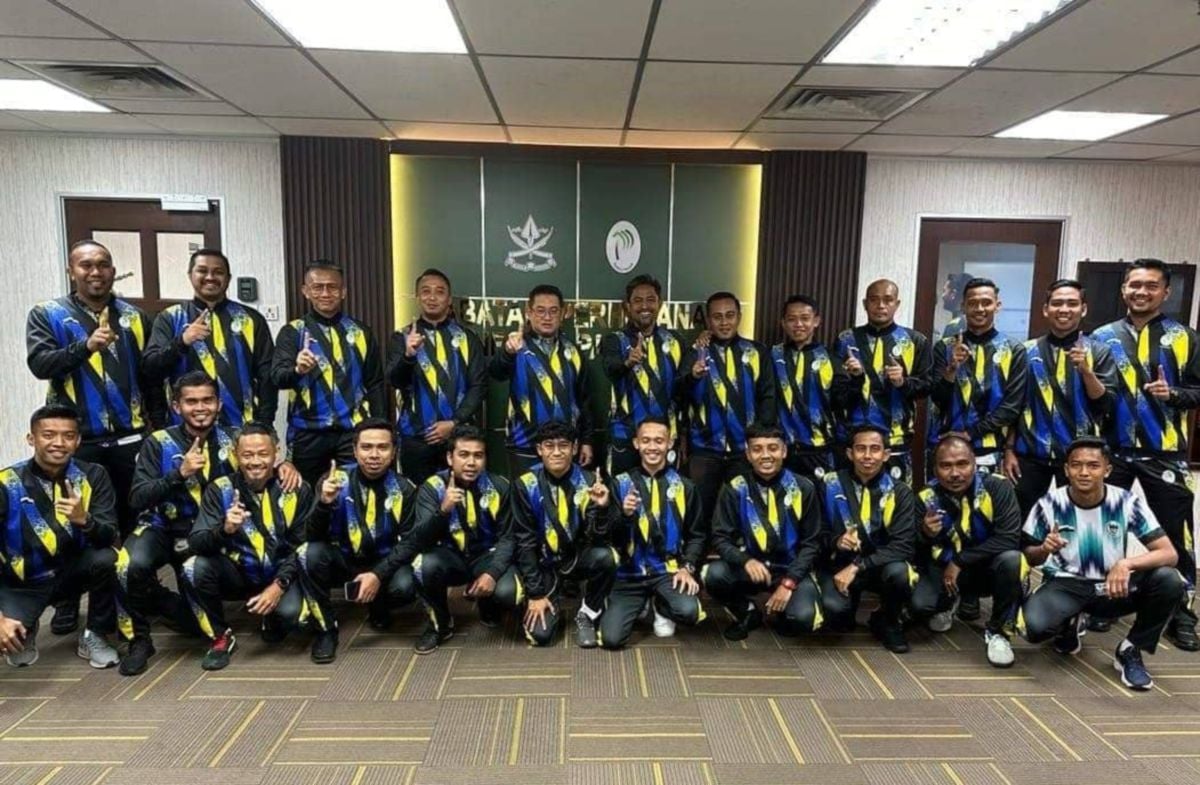 Pasukan Jabatan Perhutanan Negeri Pahang menjadi pencabar utama pada kejohanan bolasepak Piala Ketua Pengarah Perhutanan Semenanjung Malaysia (KPPSM) 2024 di Universiti Putra Malaysia (UPM), Selangor esok. FOTO MOHD RAFI MAMAT