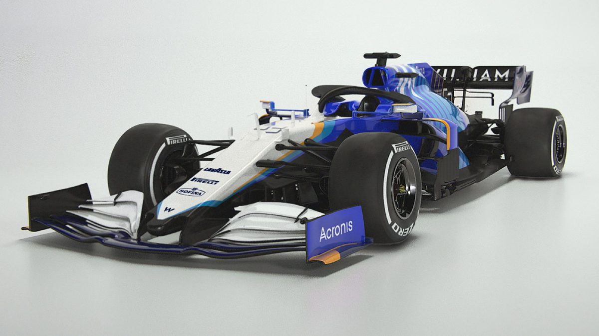 JENTERA baru Williams untuk perlumbaan musim baru 2021. FOTO Agensi