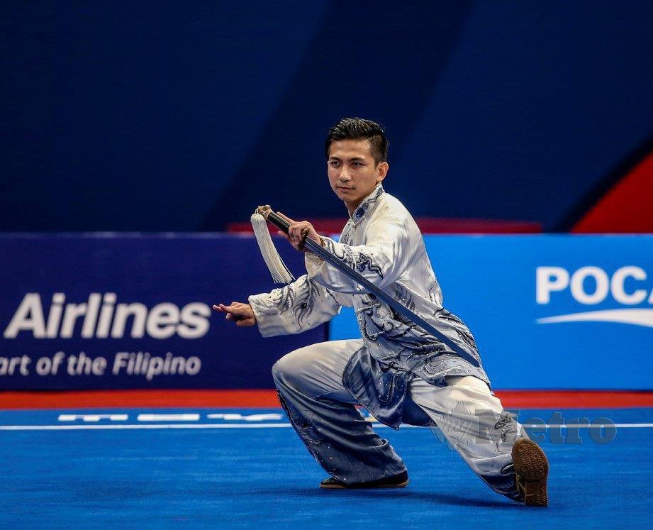 BANYAK kejohanan wushu peringkat antarabangsa dibatalkan termasuk kejohanan dunia yang dijadual berlangsung di China Julai depan. FOTO OSMAN ADNAN.