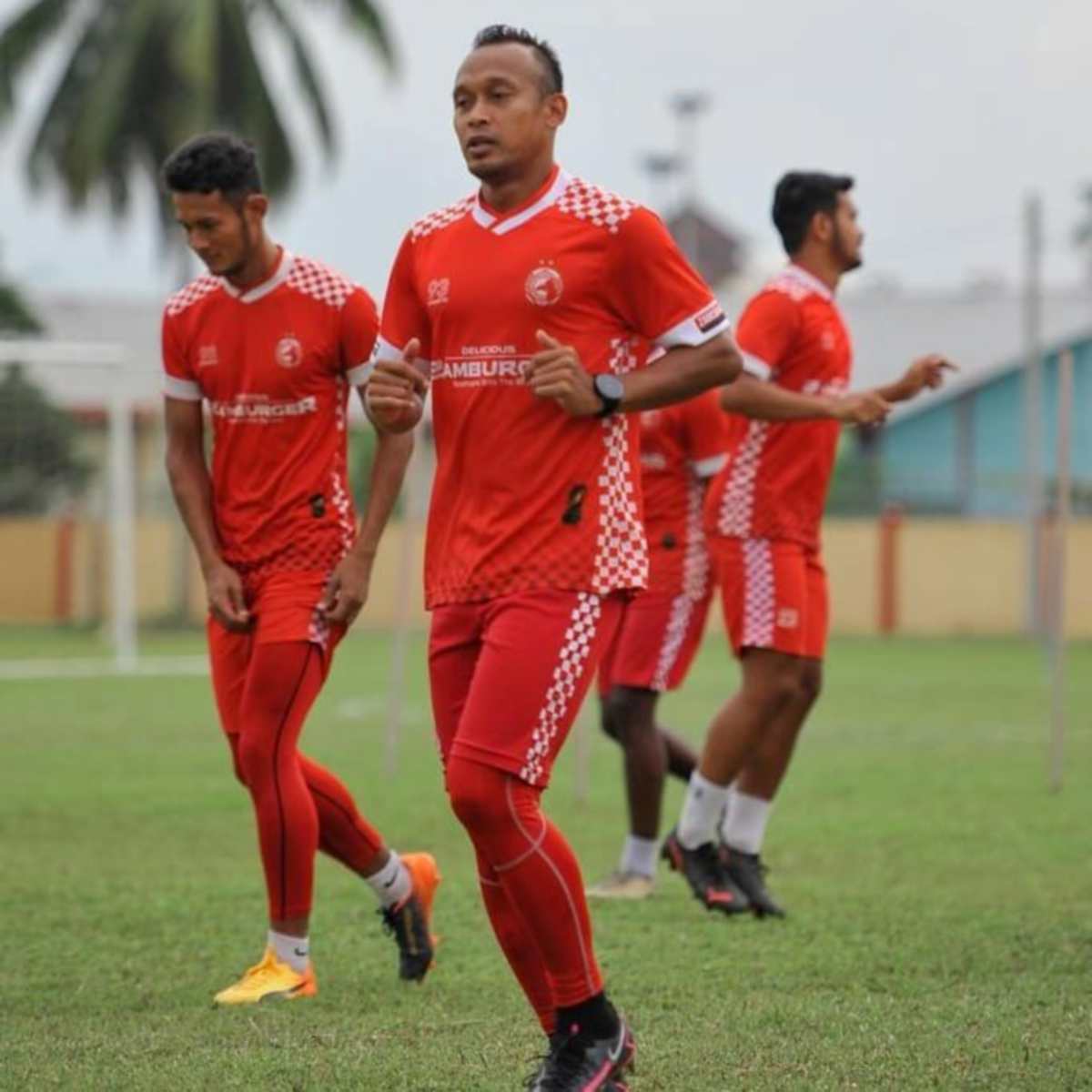 Zubir Azmi ketika berlatih bersama skuad Kelantan FC.