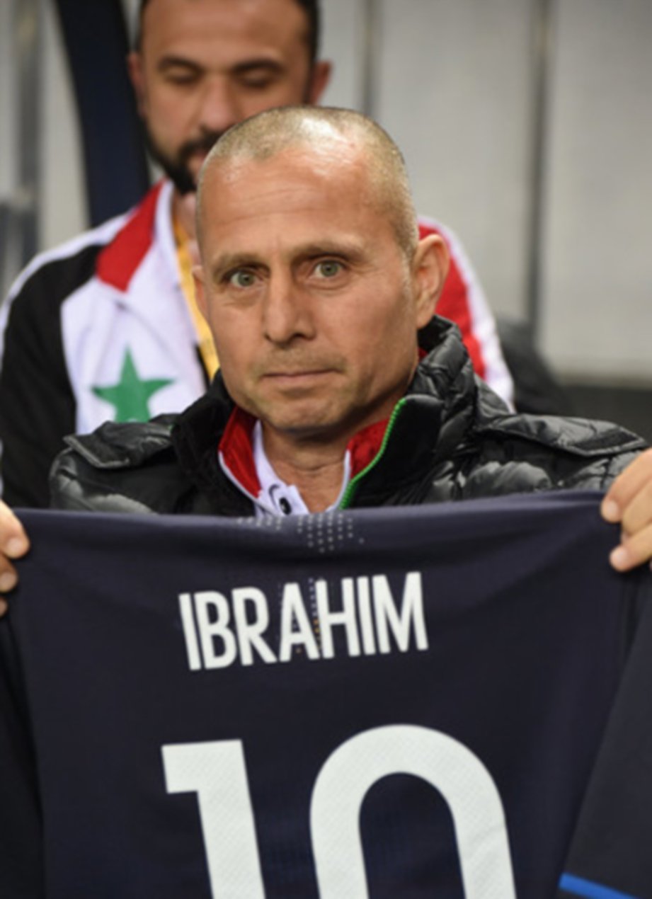 BEKAS jurulatih pasukan kebangsaan Syria, Fajer Ibrahim.