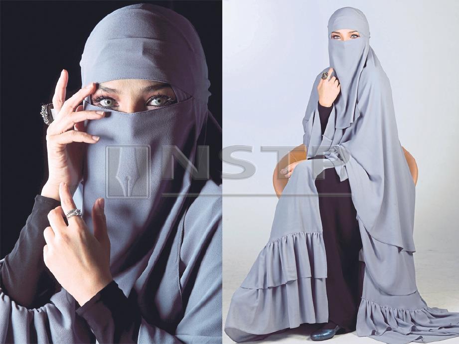 KOLEKSI Abaya Dubai by Ameliahassan membawakan koleksi khimar dengan abaya rekaan eksklusif konsep Muslimah.