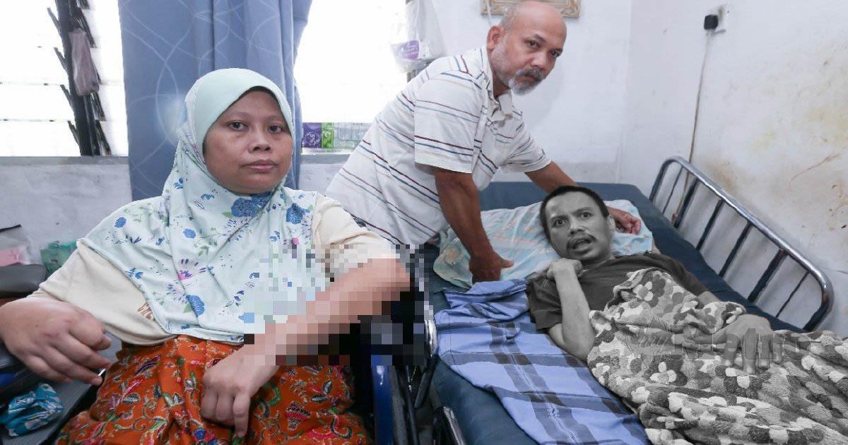 Kharuddin meninggal dunia semalam selepas mengalami sesak nafas. 