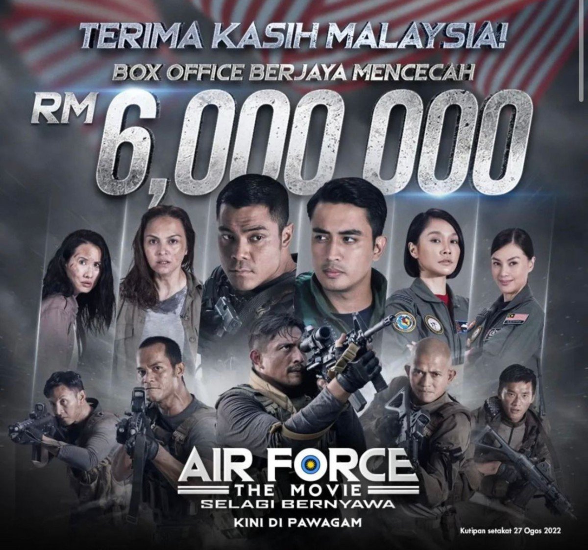 زیرنویس فیلم Air Force the Movie: Selagi Bernyawa 2022 - بلو سابتایتل