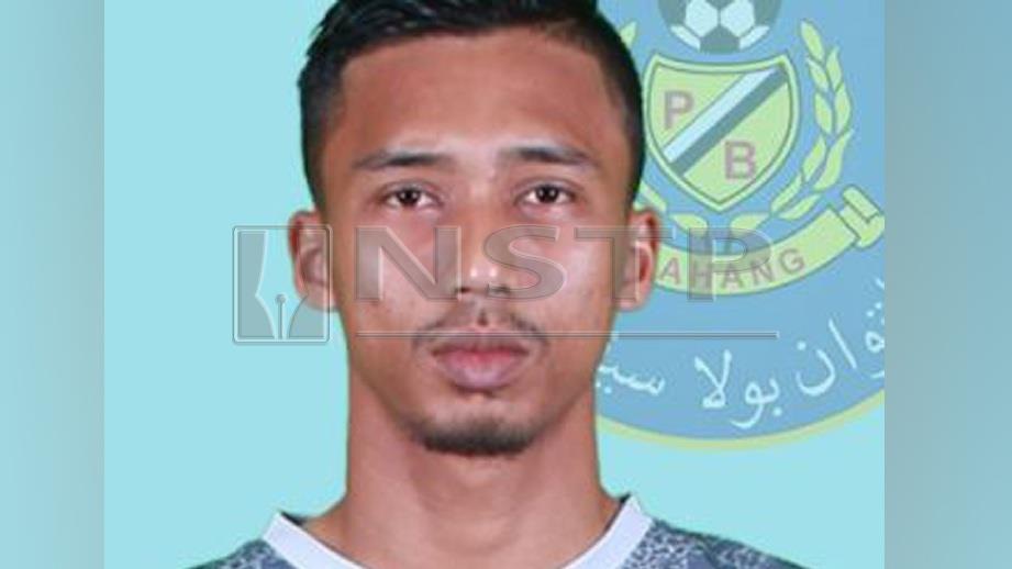 Wafieyuddin mahu posisi utama penjaga gol Tok Gajah. FOTO Pahang FA 