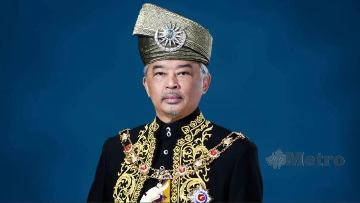 YANG di-Pertuan Agong Al-Sultan Abdullah. FOTO Ihsan Jabatan Penerangan.