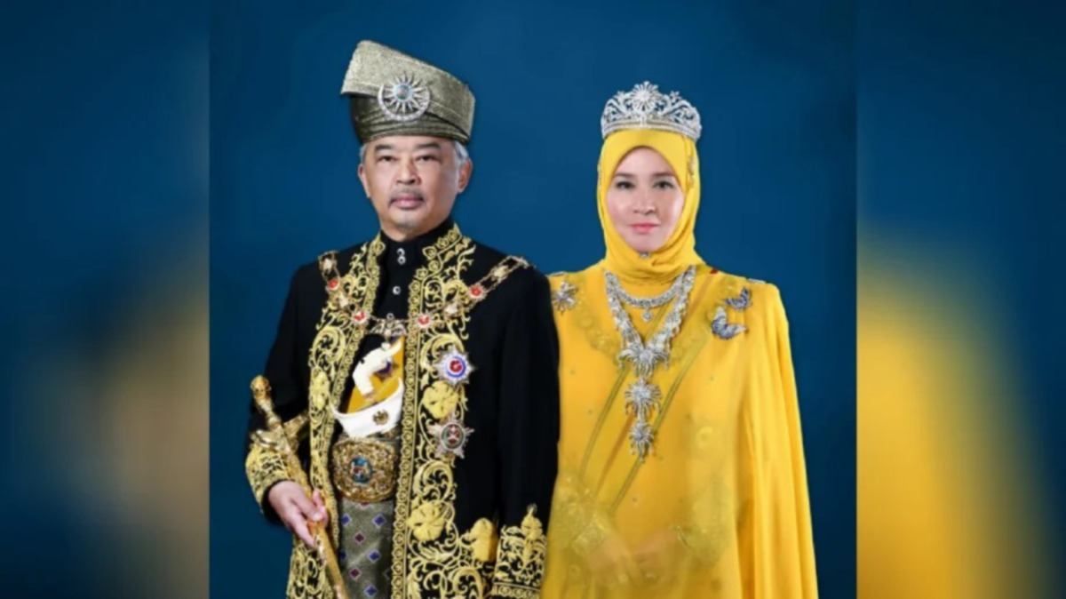 Al-Sultan Abdullah dan Tunku Azizah Aminah Maimunah