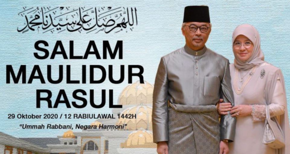 Agong, Permaisuri zahir ucapan Maulidur Rasul | Harian Metro