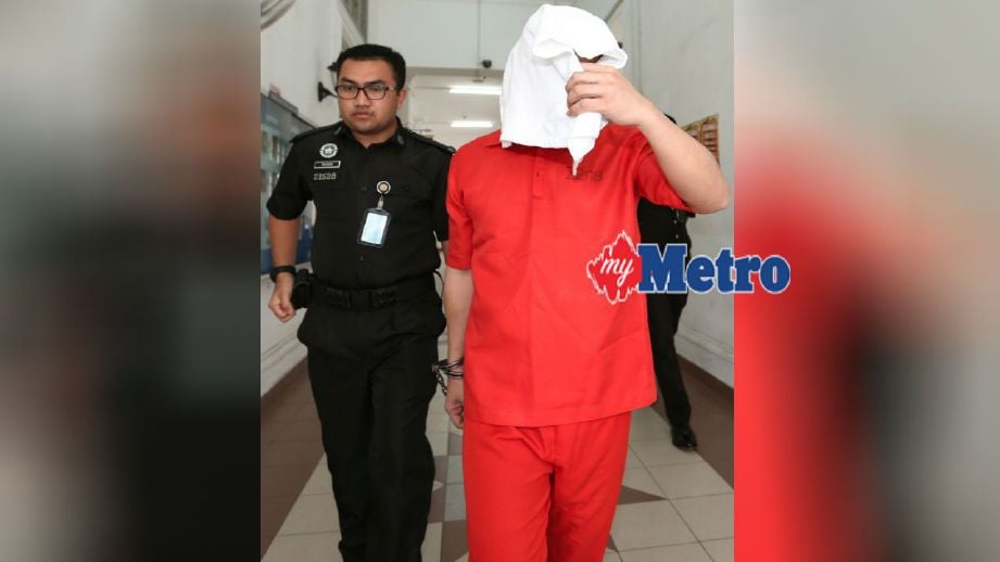 Pencuci kapal laut dihukum gantung sampai mati oleh Mahkamah Tinggi, selepas didapati bersalah membunuh seorang ahli perniagaan, tiga tahun lalu. FOTO Mohd Azren Jamaludin